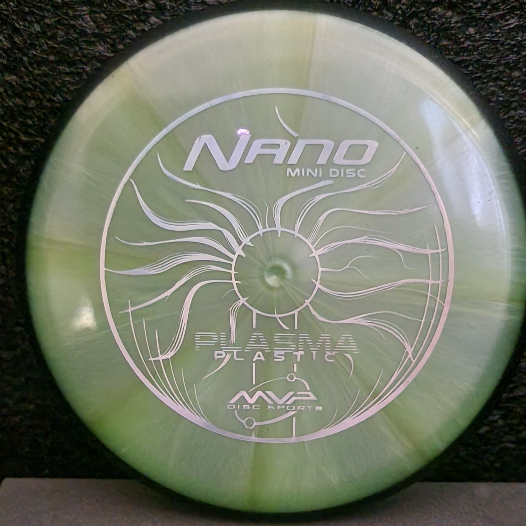 Disc golf mini disc